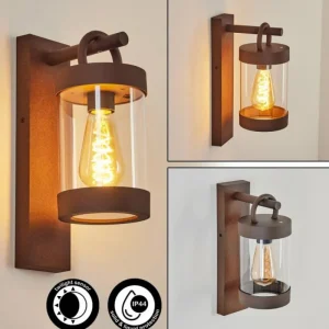 hofstein Applique murale d'extérieur Fulham Rouille, 1 lumière* Lampes Modernes