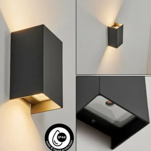 hofstein Applique murale d'extérieur Anobra LED Anthracite, 1 lumière* Lampes Modernes