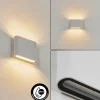 hofstein Applique murale d'extérieur Tammisaari LED Transparent, Blanc, 1 lumière* Lampes Modernes
