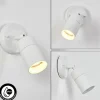 hofstein Applique murale d'extérieur Aketohoin LED Blanc, 1 lumière* Lampes En Verre