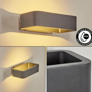 hofstein Applique murale d'extérieur Ekevik LED Anthracite, 1 lumière* Lampes Modernes