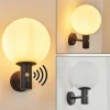 hofstein Applique murale d'extérieur Bubodefo Anthracite, 1 lumière, Détecteur de mouvement* Lampes Modernes
