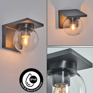 hofstein Applique murale d'extérieur Aquin Anthracite, 1 lumière* Lampes Modernes