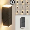 hofstein Applique murale d'extérieur Toogong LED Anthracite, 2 lumières* Lampes Modernes