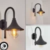 hofstein Applique murale d'extérieur Brilliant Berna Noir, 1 lumière* Lampes Modernes