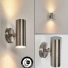 hofstein Applique murale d'extérieur Bessiebelle Acier inoxydable, 2 lumières* Lampes Modernes