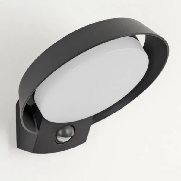 hofstein Applique murale d'extérieur Kelo LED Anthracite, 1 lumière, Détecteur de mouvement* Lampes Modernes