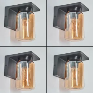 hofstein Applique murale d'extérieur Aquin Anthracite, 1 lumière* Lampes Modernes