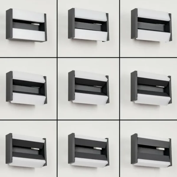 hofstein Applique murale d'extérieur Ramalheira LED Anthracite, 1 lumière* Lampes Modernes