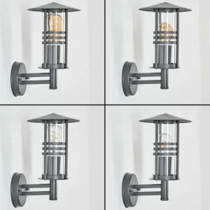 hofstein Applique murale d'extérieur Forli Anthracite, 1 lumière* Lampes Modernes