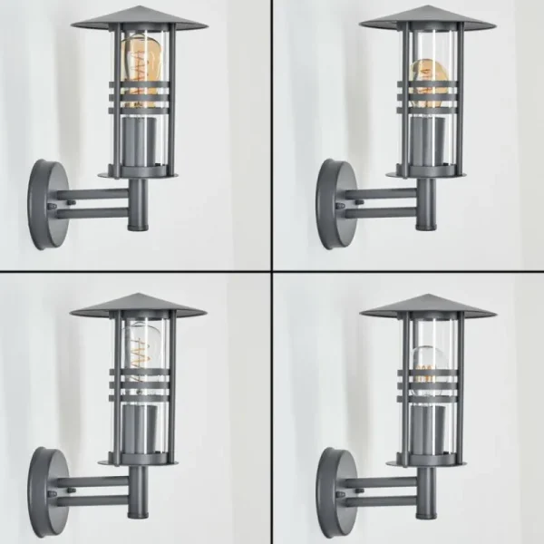 hofstein Applique murale d'extérieur Forli Anthracite, 1 lumière* Lampes Modernes