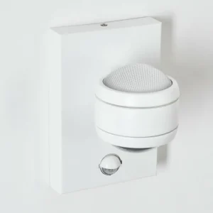 hofstein Applique murale d'extérieur Borlo LED Blanc, 2 lumières, Détecteur de mouvement* Lampes Modernes