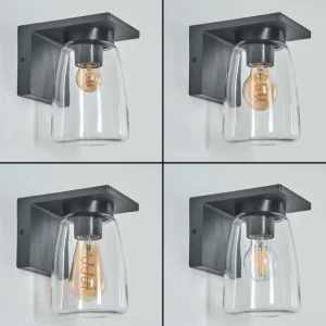 hofstein Applique murale d'extérieur Aquin Anthracite, 1 lumière* Lampes Modernes