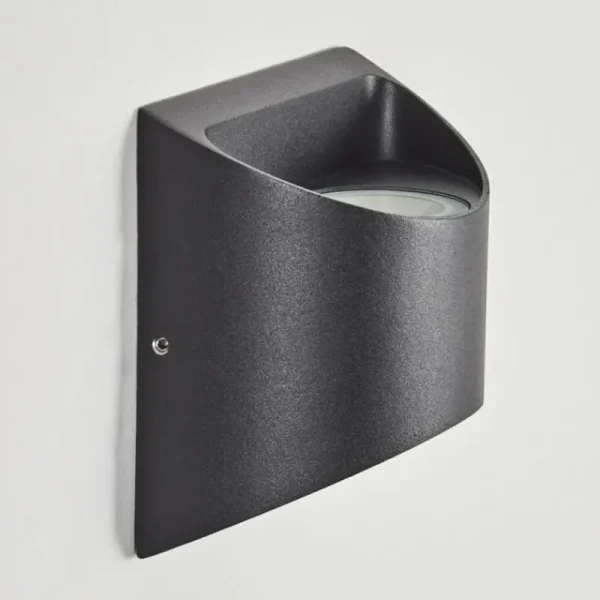 hofstein Applique murale d'extérieur Suriyaco LED Noir, 2 lumières* Lampes Modernes