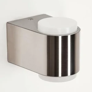 hofstein Applique murale d'extérieur Fanshawe LED Nickel mat, 2 lumières* Lampes Modernes