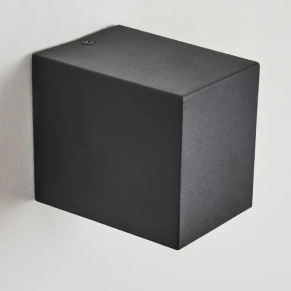 hofstein Applique murale d'extérieur Skaabu Noir, Blanc, 1 lumière* Lampes Modernes