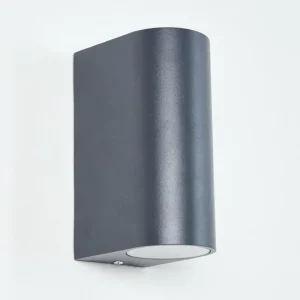 hofstein Applique murale d'extérieur Kingstown Anthracite, 2 lumières* Lampes Modernes