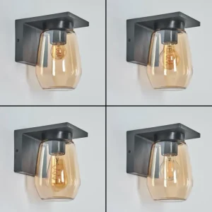 hofstein Applique murale d'extérieur Aquin Anthracite, 1 lumière* Lampes Modernes