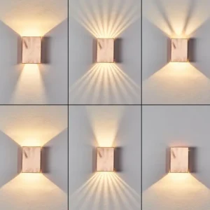 hofstein Applique murale d'extérieur Benin LED Cuivre, 1 lumière* Lampes Modernes