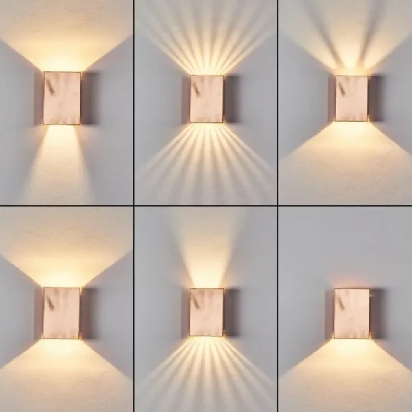 hofstein Applique murale d'extérieur Benin LED Cuivre, 1 lumière* Lampes Modernes
