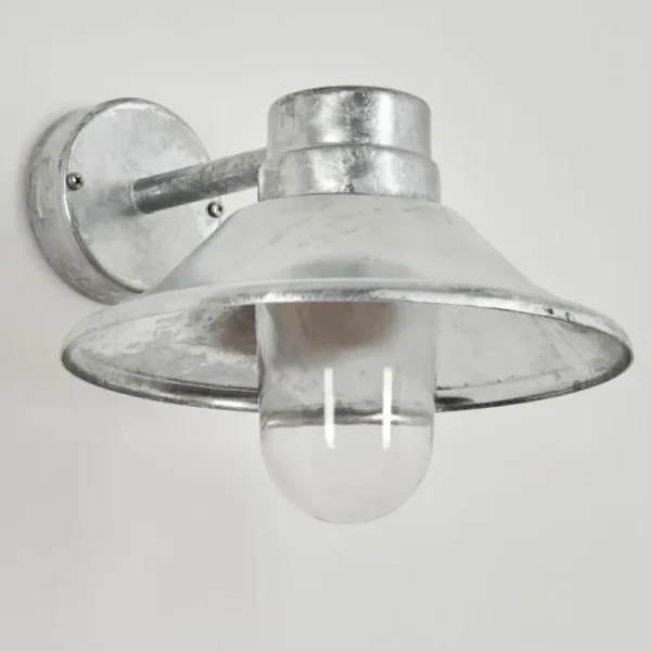 hofstein Applique murale d'extérieur Pumiri LED Zingué, 1 lumière* Lampes Modernes