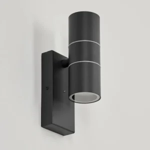hofstein Applique murale d'extérieur Simola Anthracite, 2 lumières* Lampes Modernes