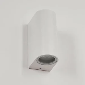 hofstein Applique murale d'extérieur Kingstown Blanc, 2 lumières* Lampes Modernes
