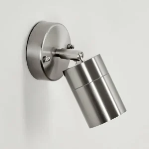 hofstein Applique murale d'extérieur Corneda Acier inoxydable, 1 lumière* Lampes Modernes