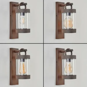 hofstein Applique murale d'extérieur Fulham Rouille, 1 lumière* Lampes Modernes