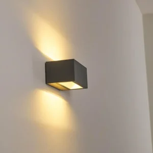 hofstein Applique murale d'extérieur Spidern LED Anthracite, 1 lumière* Lampes Modernes