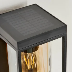 hofstein Applique murale d'extérieur Palanga LED Noir, 1 lumière, Détecteur de mouvement* Lampes Modernes