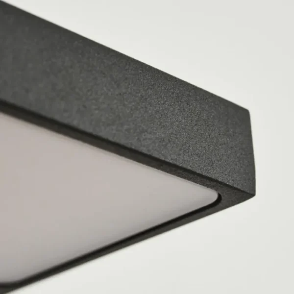 hofstein Applique murale d'extérieur Lyckan LED Noir, 1 lumière, Détecteur de mouvement* Lampes Modernes
