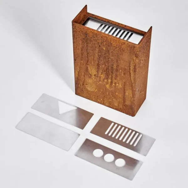 hofstein Applique murale d'extérieur Benin LED Rouille, 1 lumière* Lampes Modernes