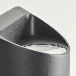 hofstein Applique murale d'extérieur Suriyaco LED Noir, 2 lumières* Lampes Modernes