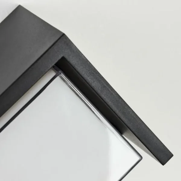hofstein Applique murale d'extérieur Vurey LED Noir, 1 lumière* Lampes Modernes