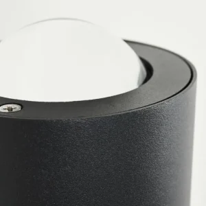 hofstein Applique murale d'extérieur Andersro LED Noir, 2 lumières* Lampes Modernes