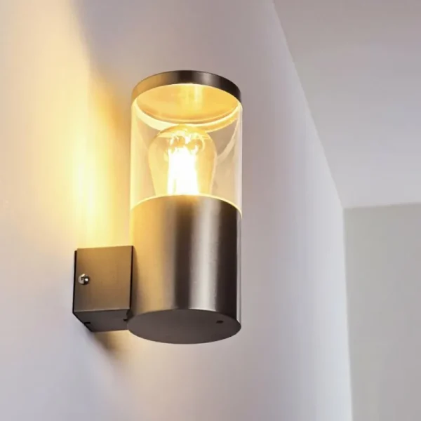 hofstein Applique murale d'extérieur Bodio Chrome, 1 lumière* Lampes Modernes