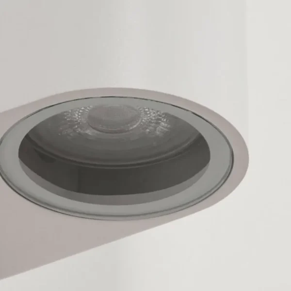 hofstein Applique murale d'extérieur Kingstown Blanc, 2 lumières* Lampes Modernes