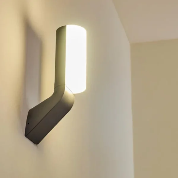 hofstein Applique murale d'extérieur Bovlund LED Noir, 1 lumière* Lampes Modernes