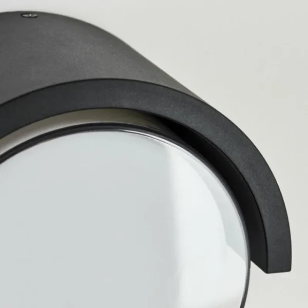 hofstein Applique murale d'extérieur Vurey LED Noir, 1 lumière* Lampes Modernes