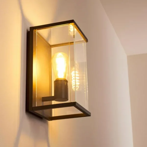 hofstein Applique murale d'extérieur Faroer Anthracite, 1 lumière* Lampes Modernes