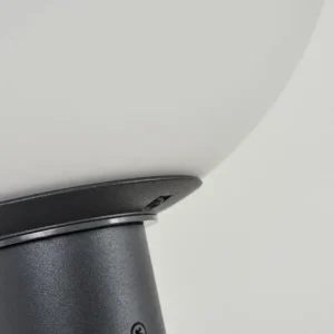 hofstein Applique murale d'extérieur Bubodefo Anthracite, 1 lumière, Détecteur de mouvement* Lampes Modernes