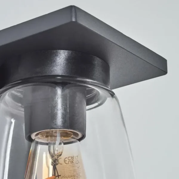 hofstein Applique murale d'extérieur Aquin Anthracite, 1 lumière* Lampes Modernes