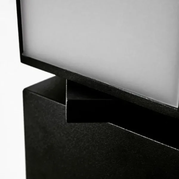 hofstein Applique murale d'extérieur Swanek LED Noir, 1 lumière* Lampes Modernes