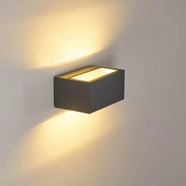 hofstein Applique murale d'extérieur Spidern LED Anthracite, 1 lumière* Lampes Modernes