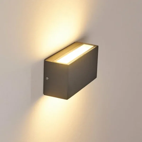 hofstein Applique murale d'extérieur Duluth LED Anthracite, 1 lumière* Lampes Modernes