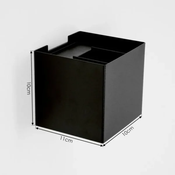 hofstein Applique murale d'extérieur Everton LED Noir, 2 lumières* Lampes Modernes
