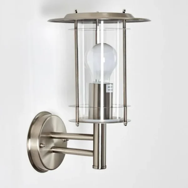 hofstein Applique murale d'extérieur Mulo Acier inoxydable, 1 lumière* Lampes Modernes