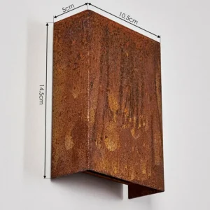 hofstein Applique murale d'extérieur Benin LED Rouille, 1 lumière* Lampes Modernes