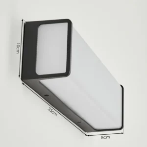 hofstein Applique murale d'extérieur Burseryd LED Anthracite, 1 lumière* Lampes Modernes